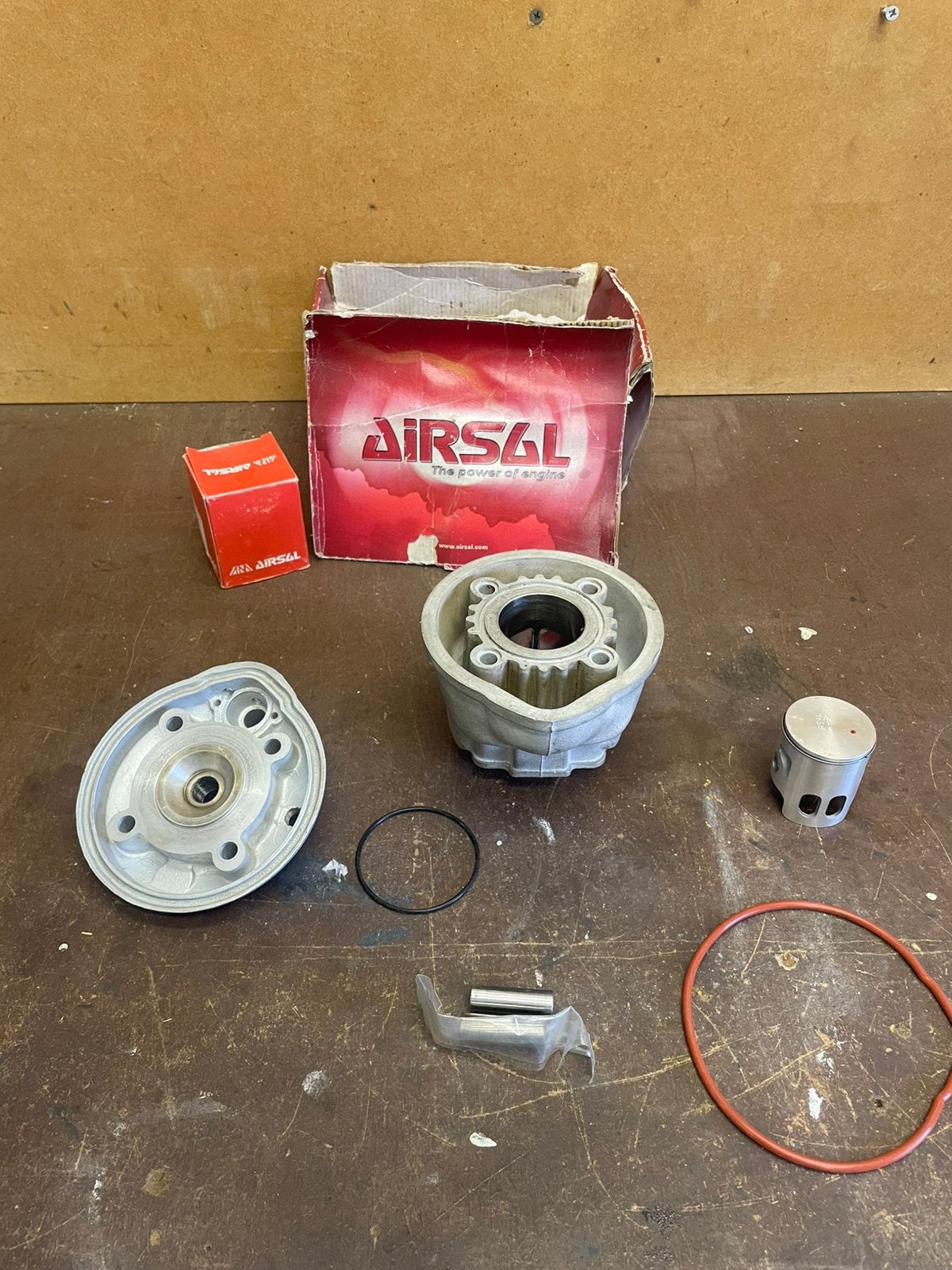 Airsal 50 cc (snel) cilinder kit minarelli horizontaal, Ophalen, Zo goed als nieuw, Cilinder
