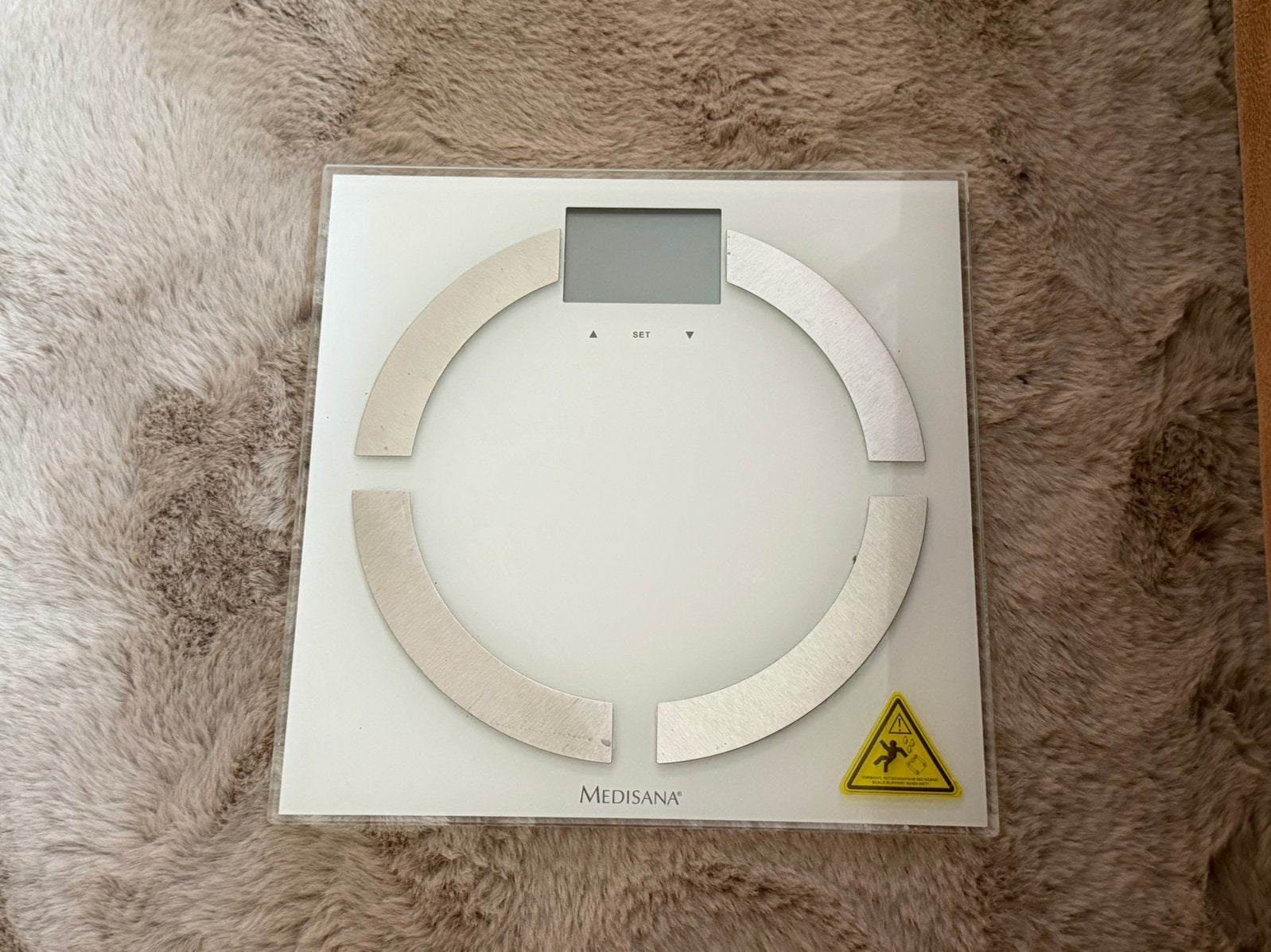 Medisana BS 444 Connect lichaamsanalyse weegschaal, 1 tot 500 gram, 100 kg of meer, Ophalen of Verzenden, Zo goed als nieuw