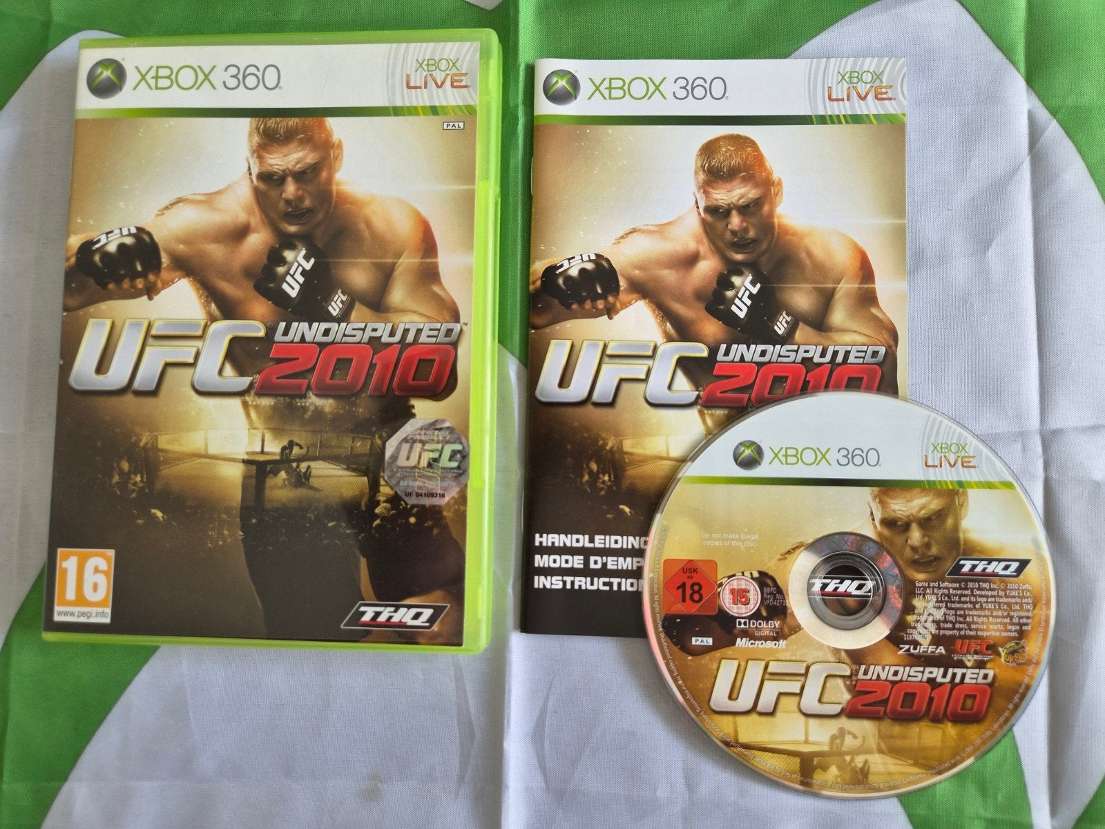 UFC Undisputed 2010 - Xbox 360, Vechten, Verzenden, 2 spelers, Zo goed als nieuw
