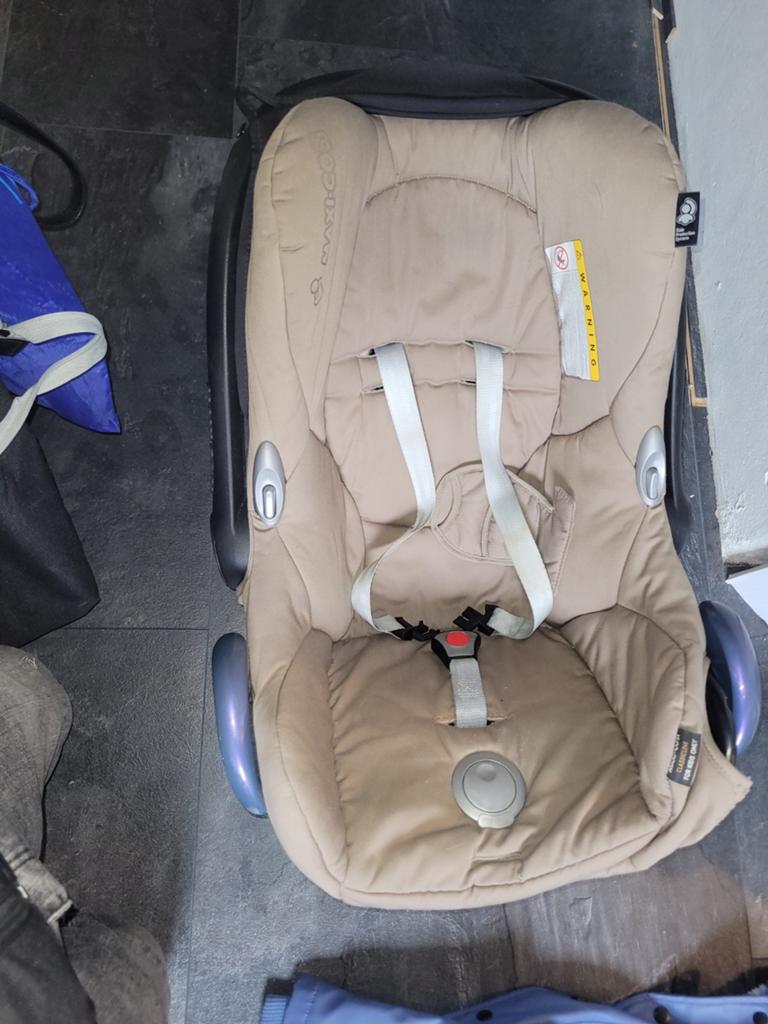 Maxi-Cosi Classicline autostoel - Beige, Kinderen en Baby's, 0 t/m 13 kg, Maxi-Cosi, Gebruikt, Autogordel