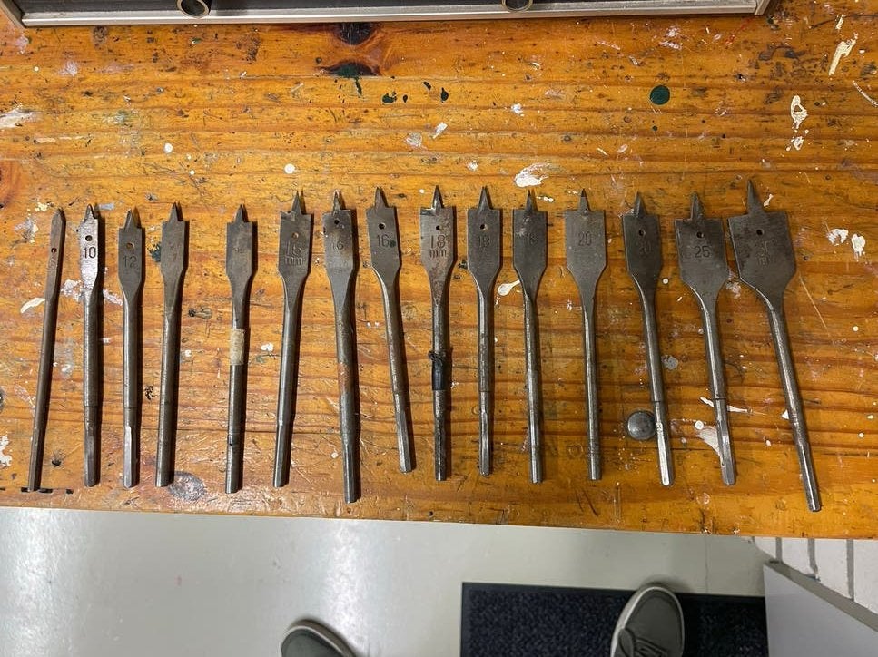 Set van 15 Speedboren - Diverse Maten, Ophalen of Verzenden, Gebruikt, Overige typen