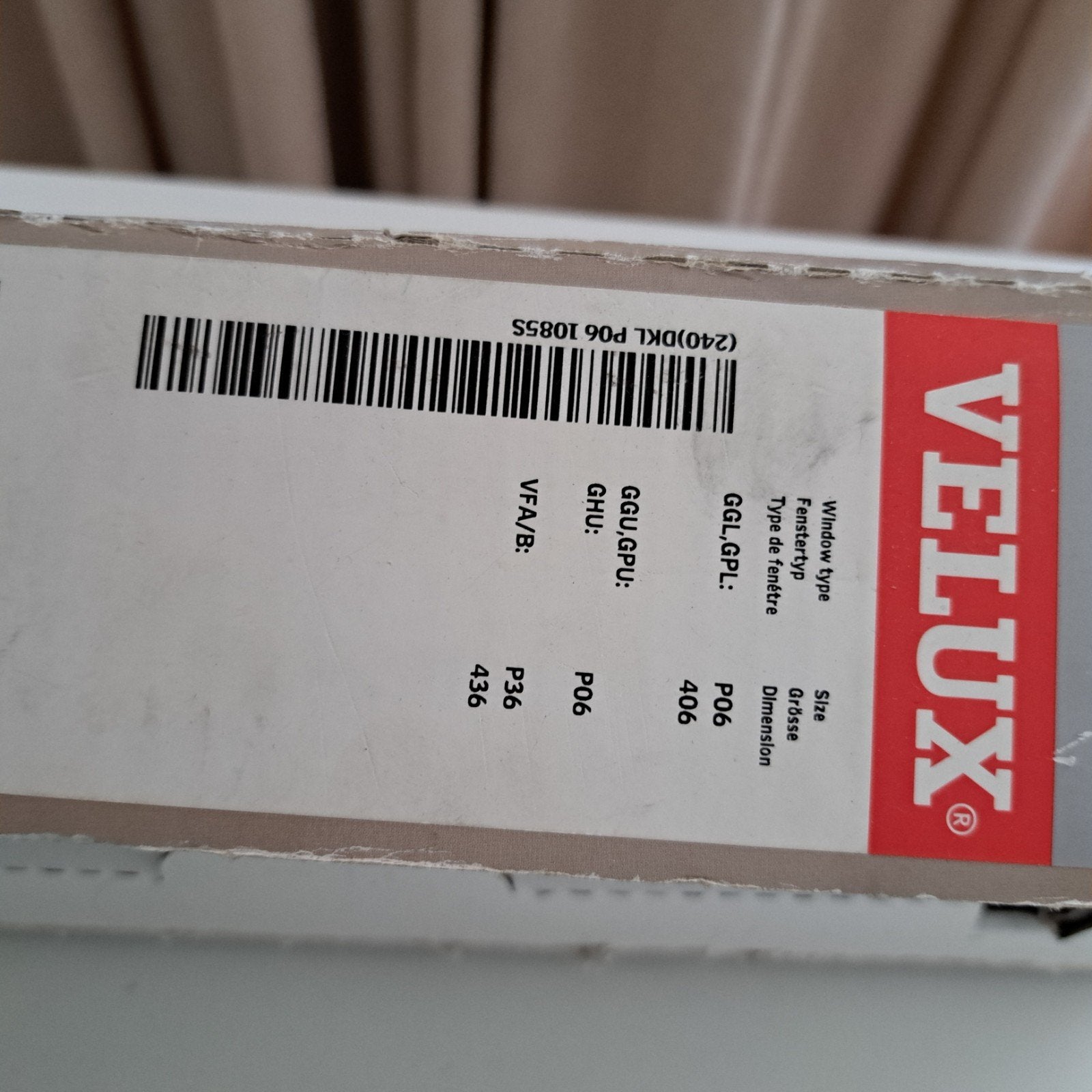 Velux verduistering, Ophalen of Verzenden, Nieuw