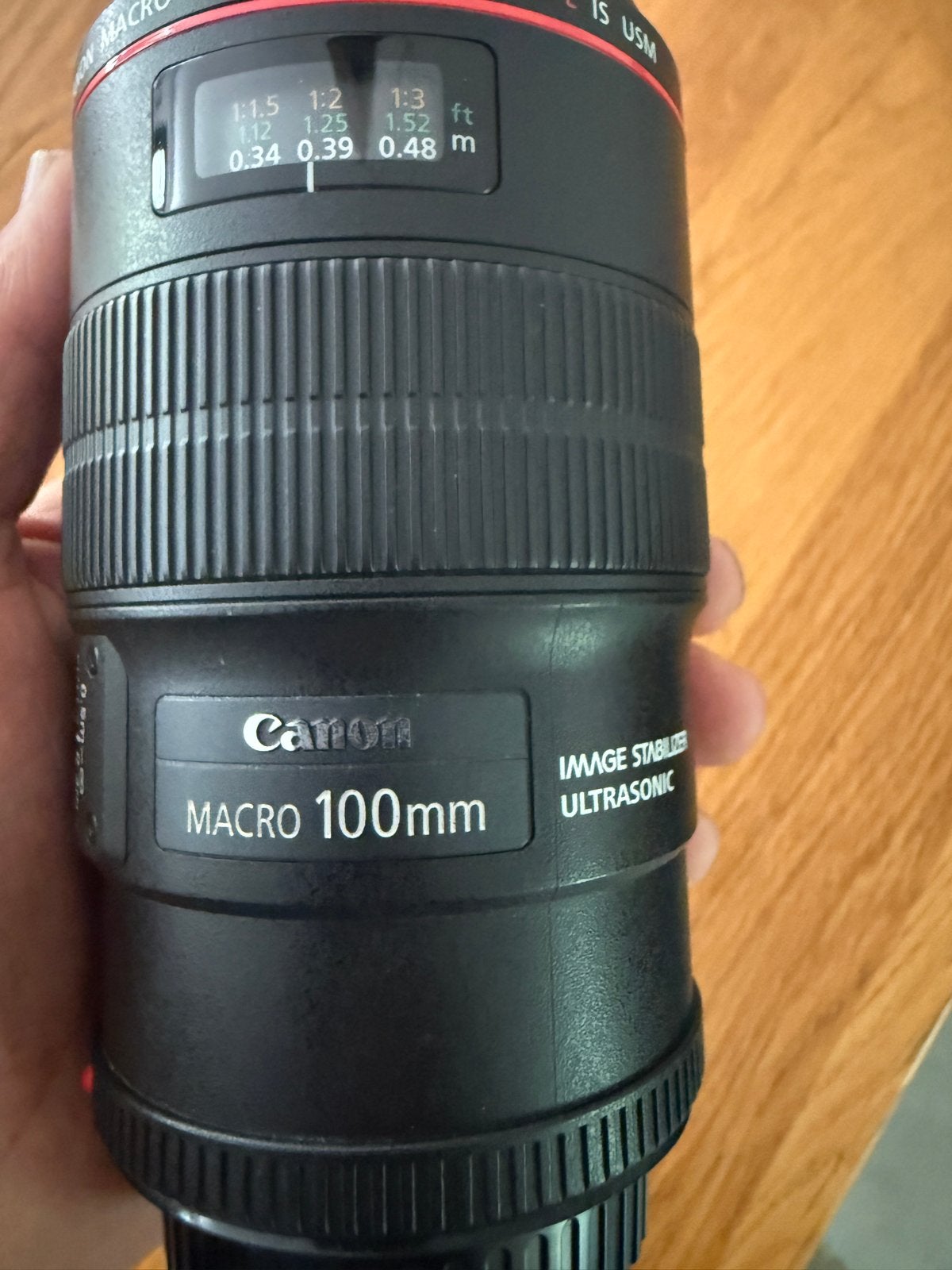 Canon Macro 100mm 2.8 L IS USM Lens - Zeer Netjes, Audio, Tv en Foto, Fotografie | Lenzen en Objectieven, Ophalen, Canon, Autofocus