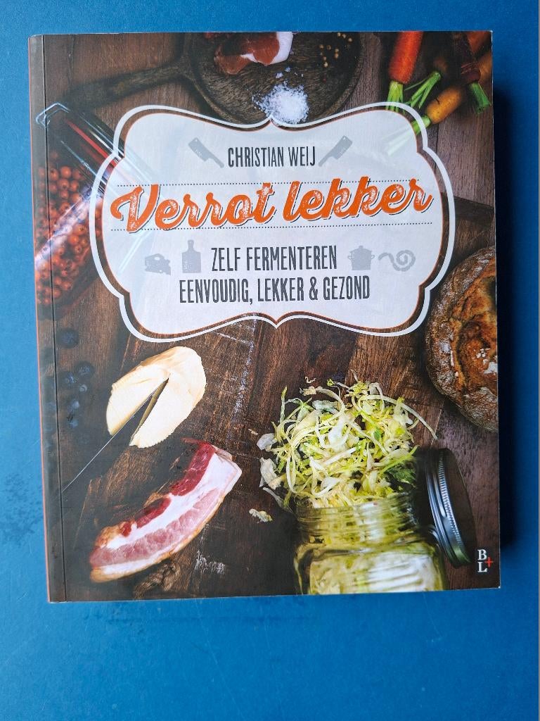 Verrot lekker - zelf fermenteren eenvoudig, lekker en gezond, Verzenden, Zo goed als nieuw