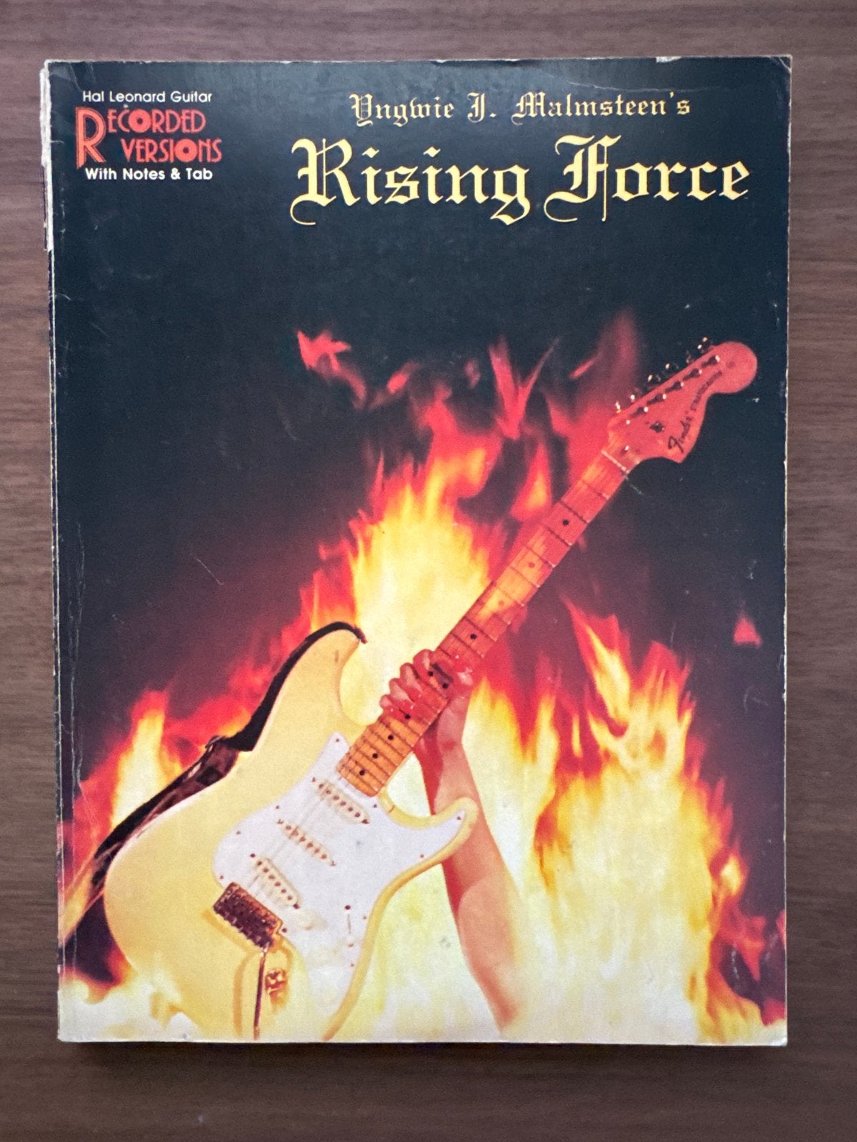 Yngwie J. Malmsteen's Rising Force Gitaar Tablatuur Boek, Ophalen of Verzenden, Gitaar, Gebruikt, Rock en Metal