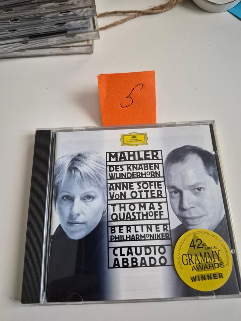 Mahler: Des Knaben Wunderhorn - Anne Sofie von Otter CD, Ophalen of Verzenden