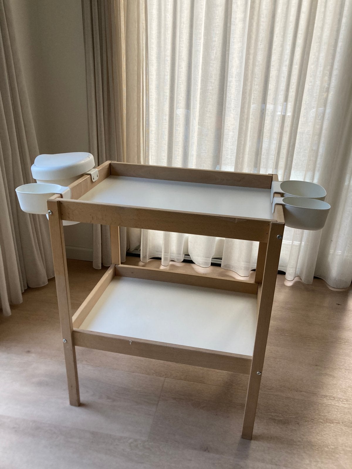 Verschoontafel Ikea, Ophalen, 50 tot 100 cm, Zo goed als nieuw, Rechthoekig