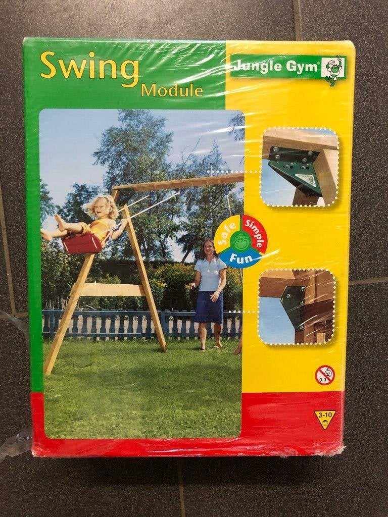 Jungle Gym Swing Module (nieuw in cellofaan), Kinderen en Baby's, Ophalen of Verzenden, Nieuw, Schommel, Aanbouwonderdeel