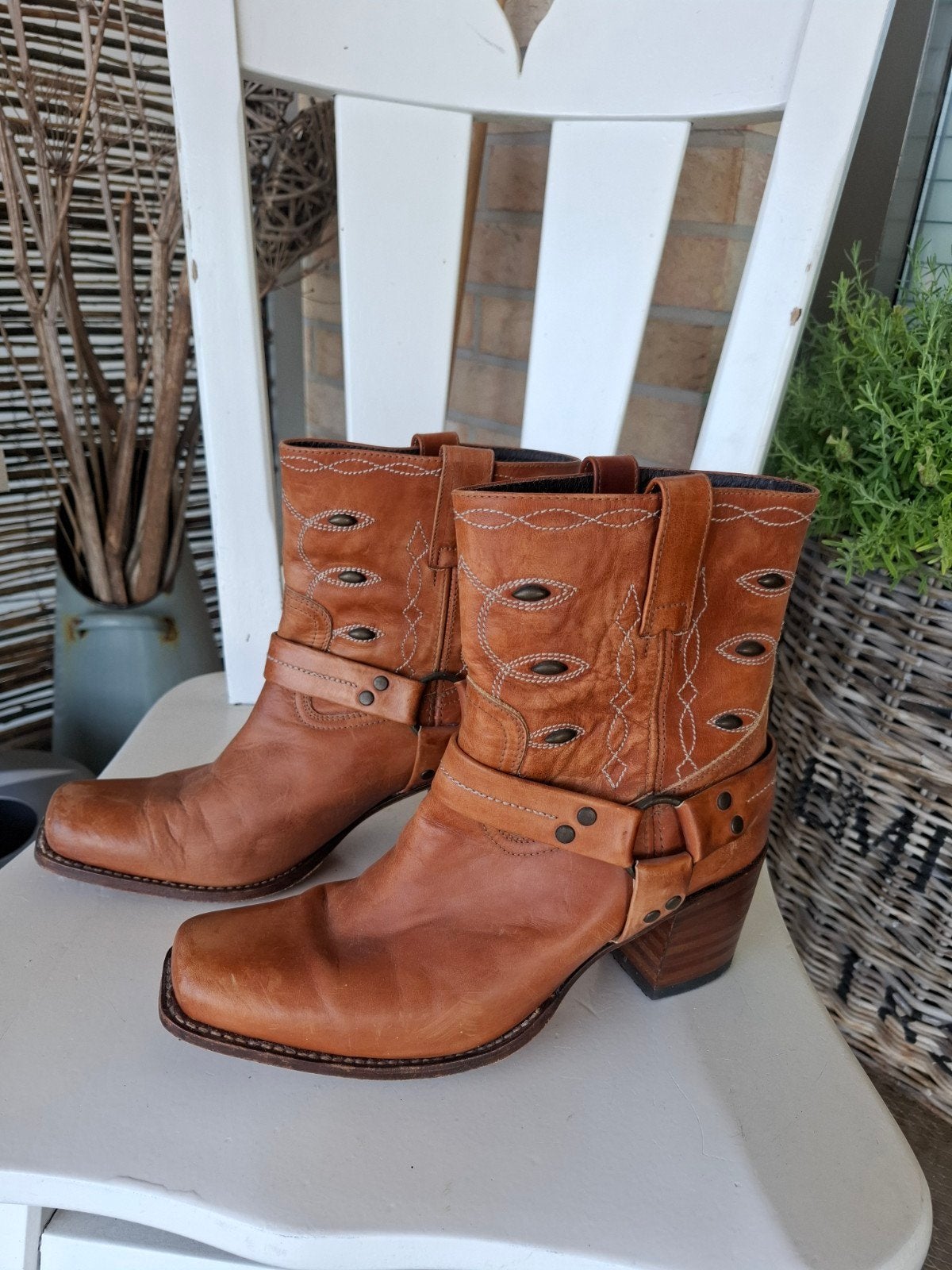 Sendra leren  cowboylaarzen ibiza stijl maat 40, Kleding | Dames, Schoenen, Sendra, Bruin, Lage of Enkellaarzen, Ophalen of Verzenden