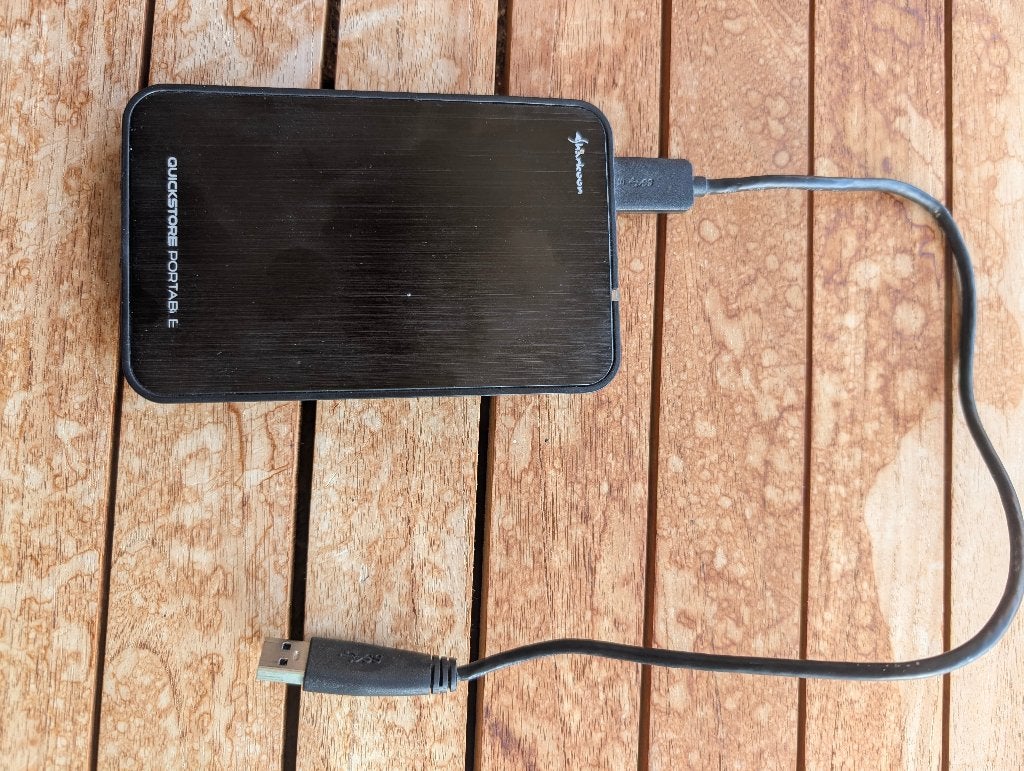 Sharkoon USB3 behuizing, Computers en Software, Ophalen of Verzenden, Gebruikt