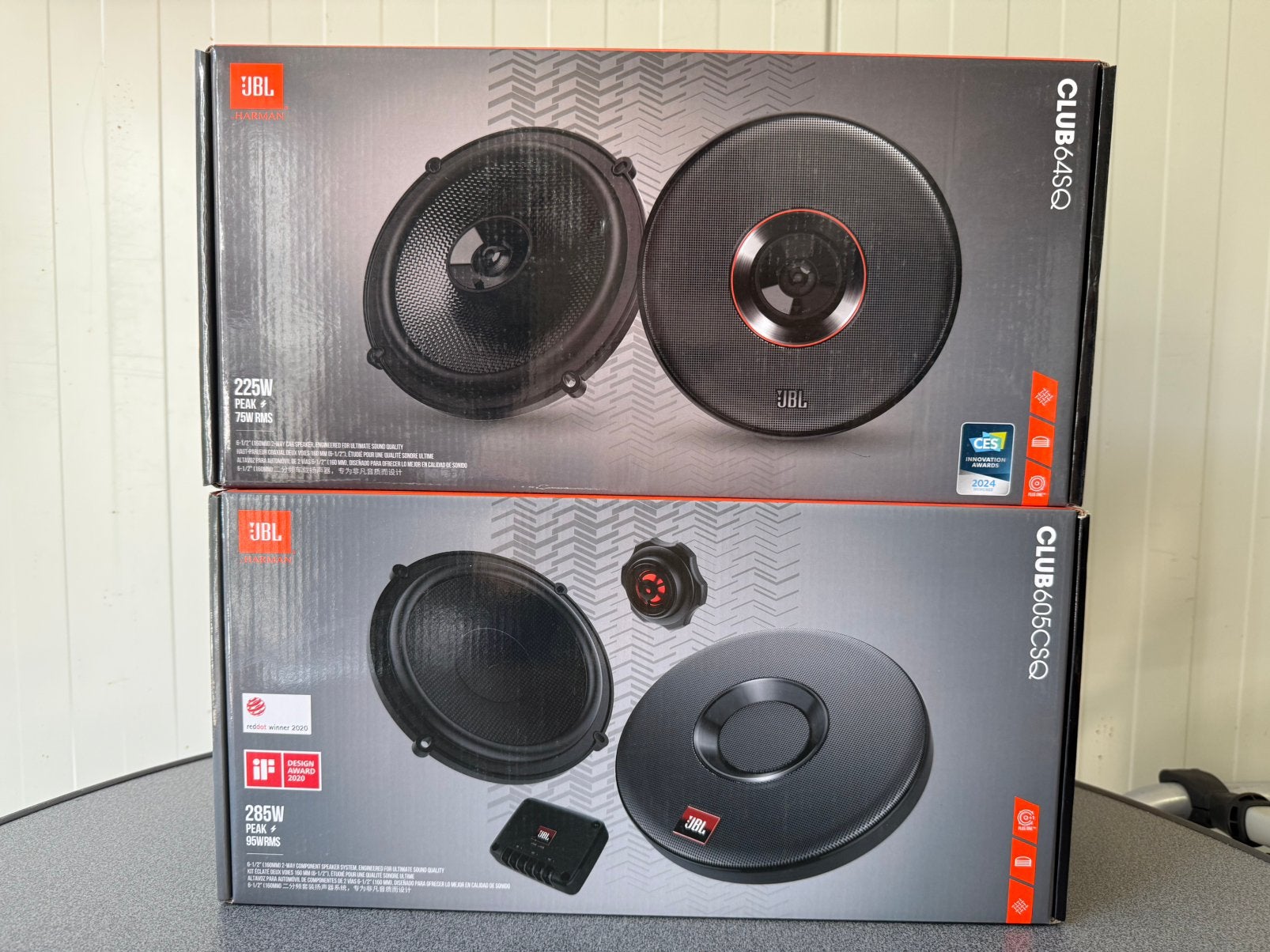 JBL Club Speaker Set | 605CSQ + 64SQ complete set, Ophalen of Verzenden, Zo goed als nieuw