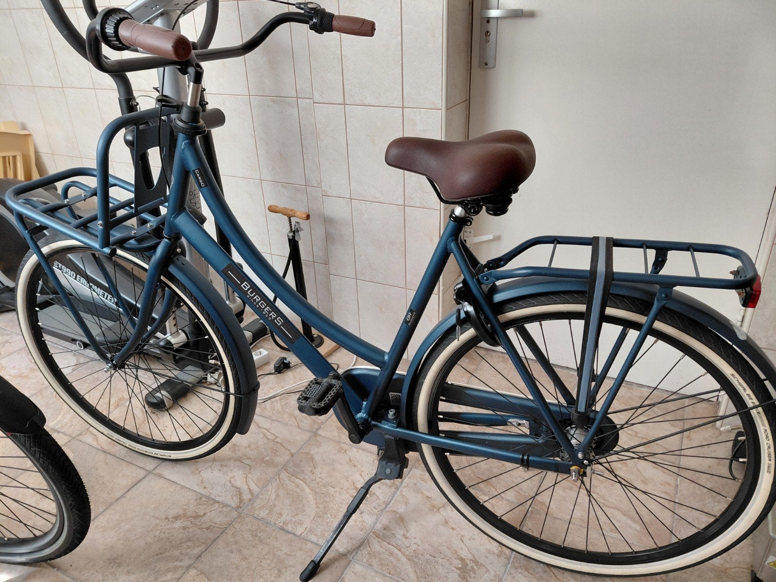 Burgers fiets, Terugtraprem, Versnellingen, 56 cm of meer, Zo goed als nieuw