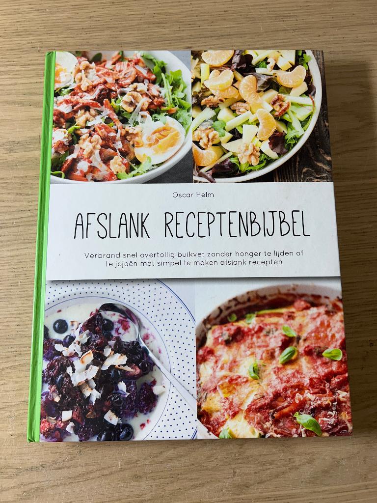 Afslank Receptenbijbel | Oscar Helm, Ophalen of Verzenden, Zo goed als nieuw, Overige gebieden