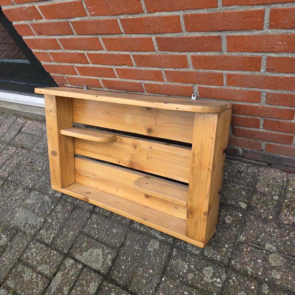Uniek Pallet Wandrek - Geschuurd en Gelakt, Ophalen, Gebruikt