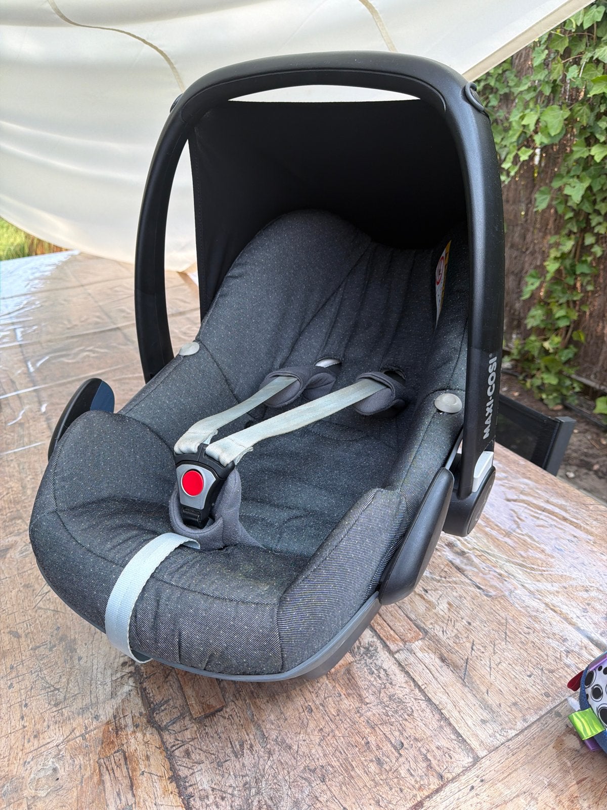 Maxi-Cosi autostoel voor in de bakfiets, Ophalen, Zijbescherming, 0 t/m 13 kg, Maxi-Cosi