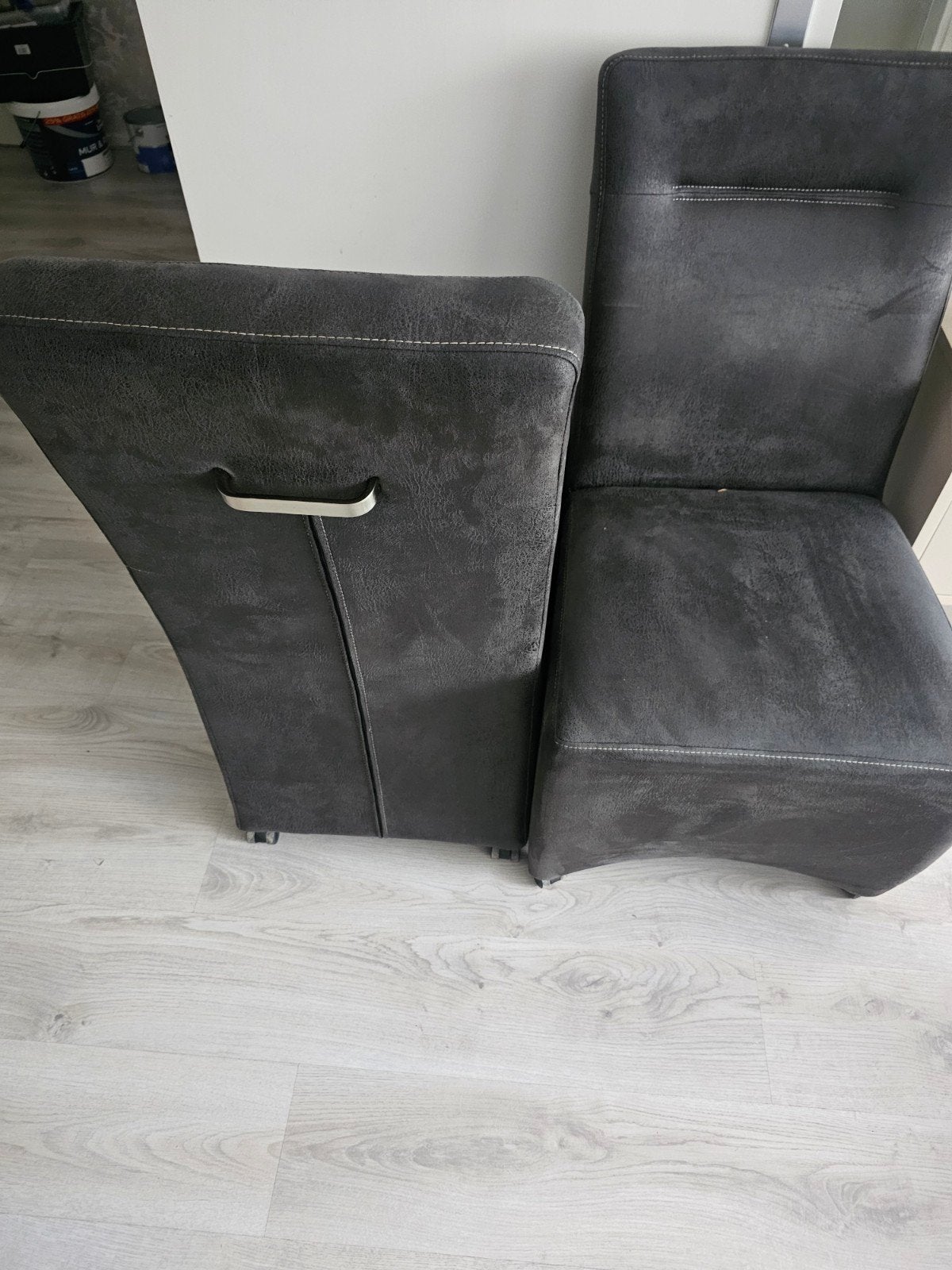 4 zo goed als nieuwe eetkamerstoelen - Oosterhout, Ophalen, Zo goed als nieuw, Vier, Stof