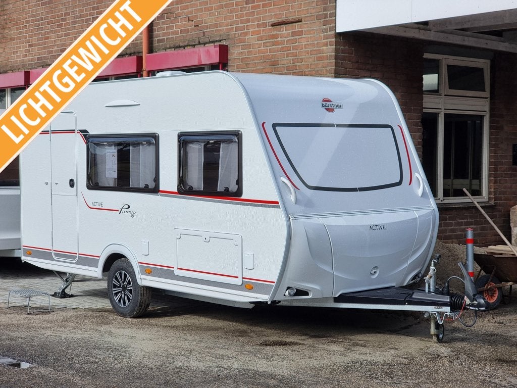 Bürstner Premio Life 425 TS - Lichtgewicht, Caravans en Kamperen, Bedrijf, Treinzit, Bürstner, 5 tot 6 meter