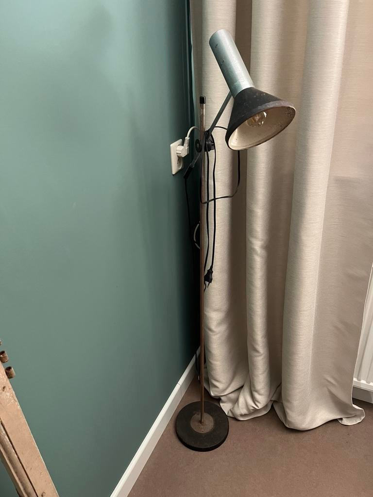 Retro shabby leeslamp, Ophalen, Gebruikt, 150 tot 200 cm
