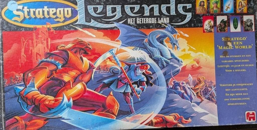 3 Stratego Legends spellen (1 compleet, 2 voor onderdelen), Hobby en Vrije tijd, Gezelschapsspellen | Bordspellen, Een of twee spelers