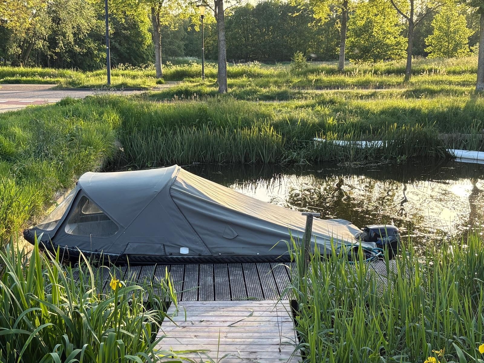 Polyester console boot, Watersport en Boten, Overige Watersport en Boten, Gebruikt, Ophalen