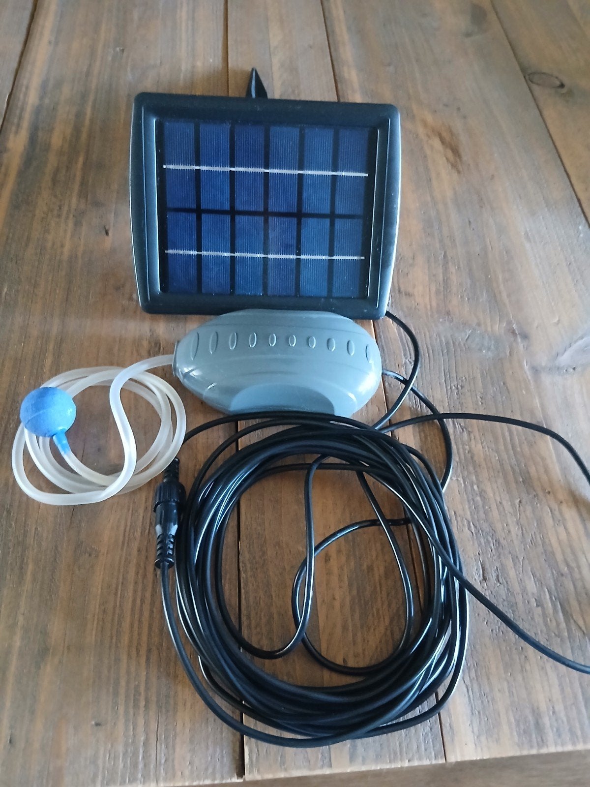 Solar zuurstofpomp/beluchter kleine vijver mini vijver, Ophalen, Zo goed als nieuw, Vijverpomp