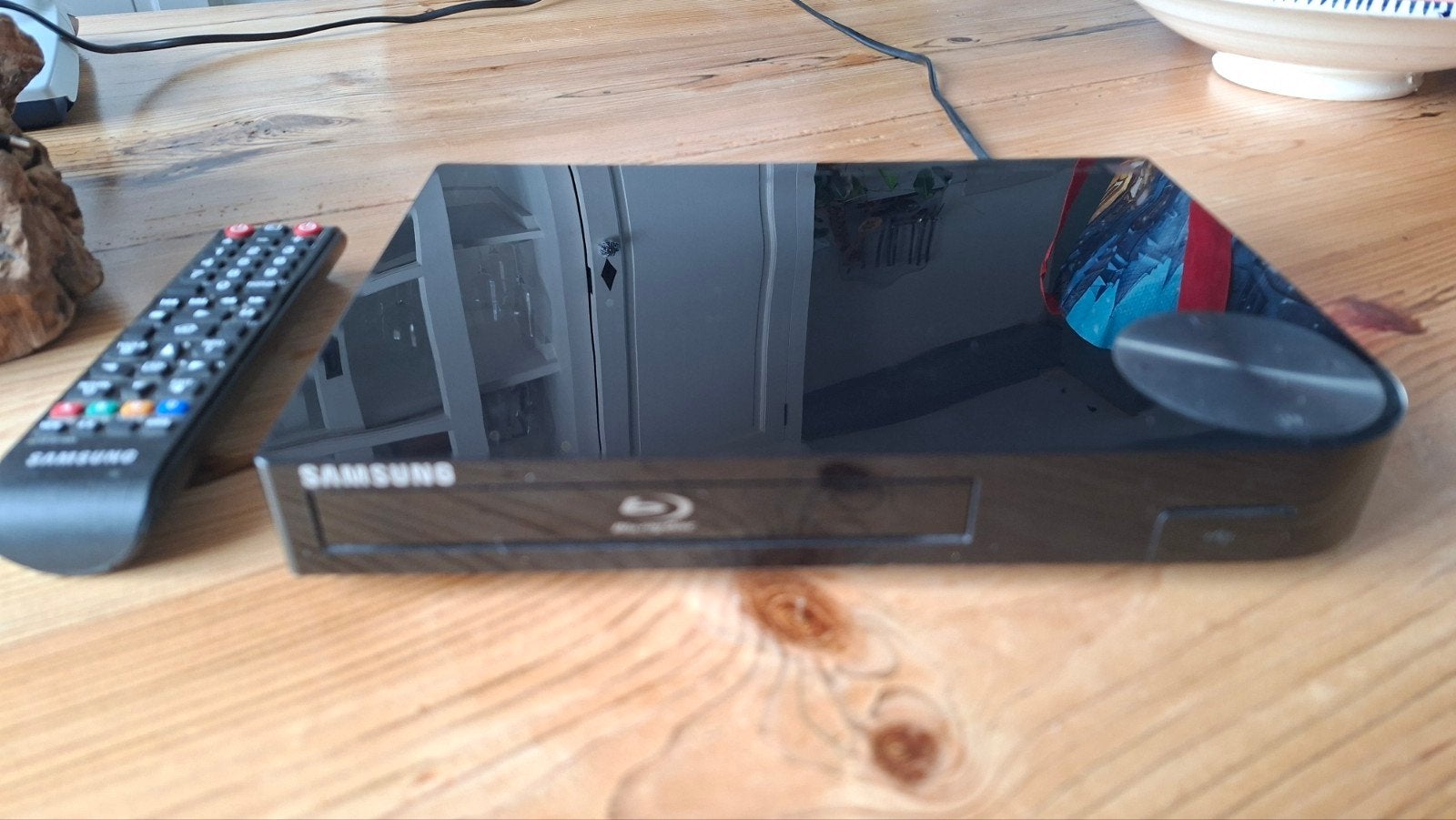 Samsung BD-F5100 Blu-ray speler met afstandsbediening, Ophalen of Verzenden, Gebruikt, Samsung, Wi-Fi