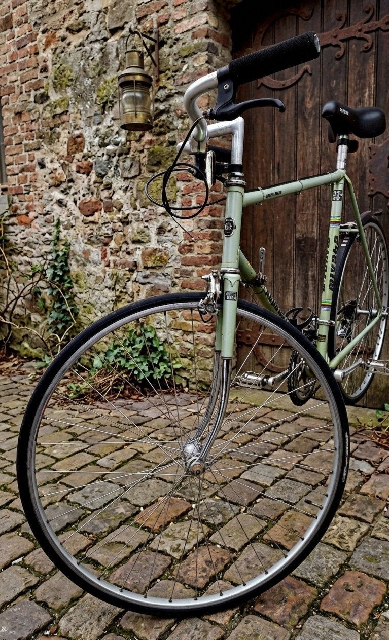 Koga Miyata Gents Racer Origineel Japan 28inch Frame59cm, Ophalen, 28 inch, Gebruikt, Velgrem