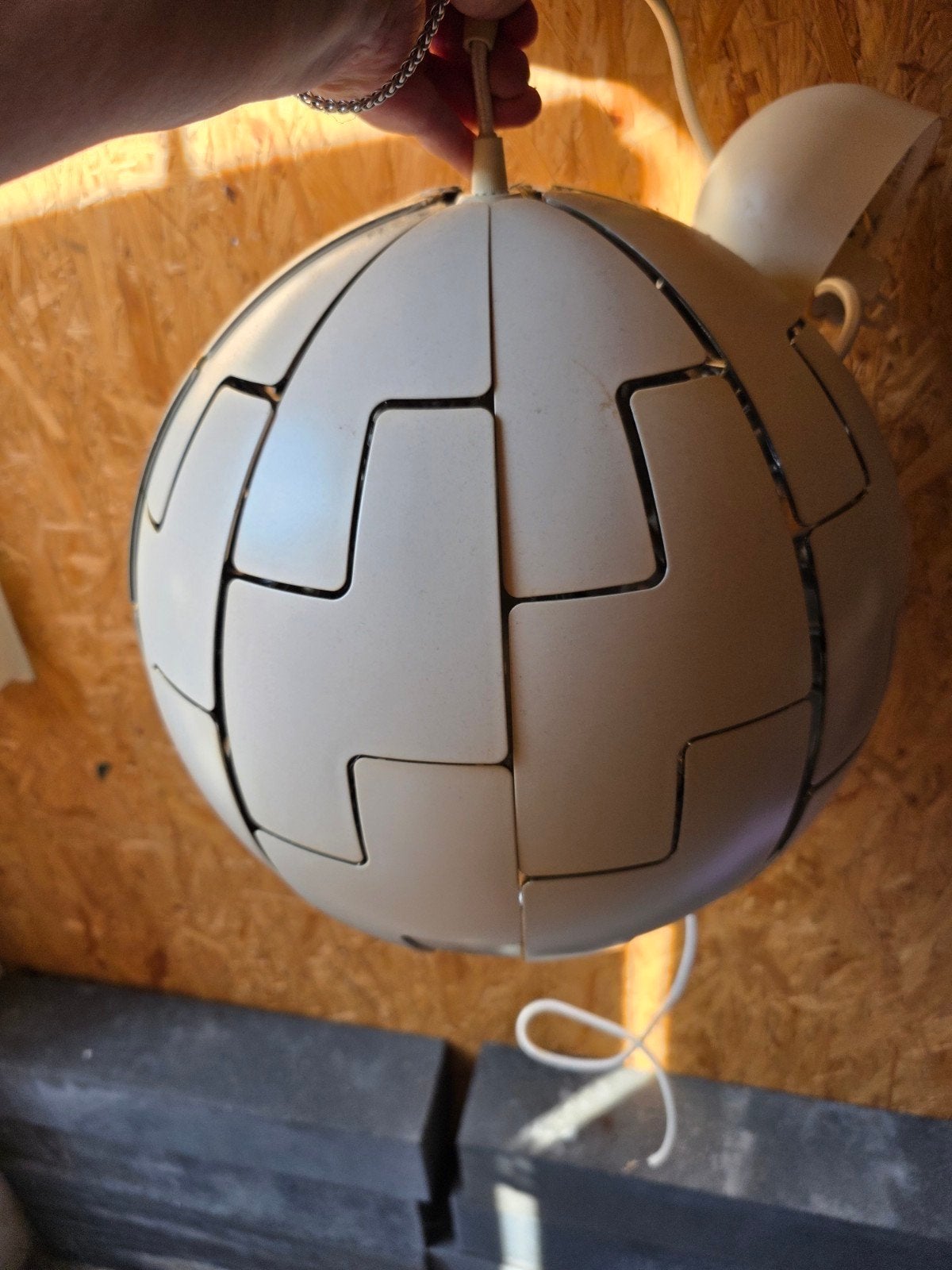 Twee grijze lampen rverdale,en witte ikea lamp ophalen voor, Ophalen, Gebruikt, Grijs