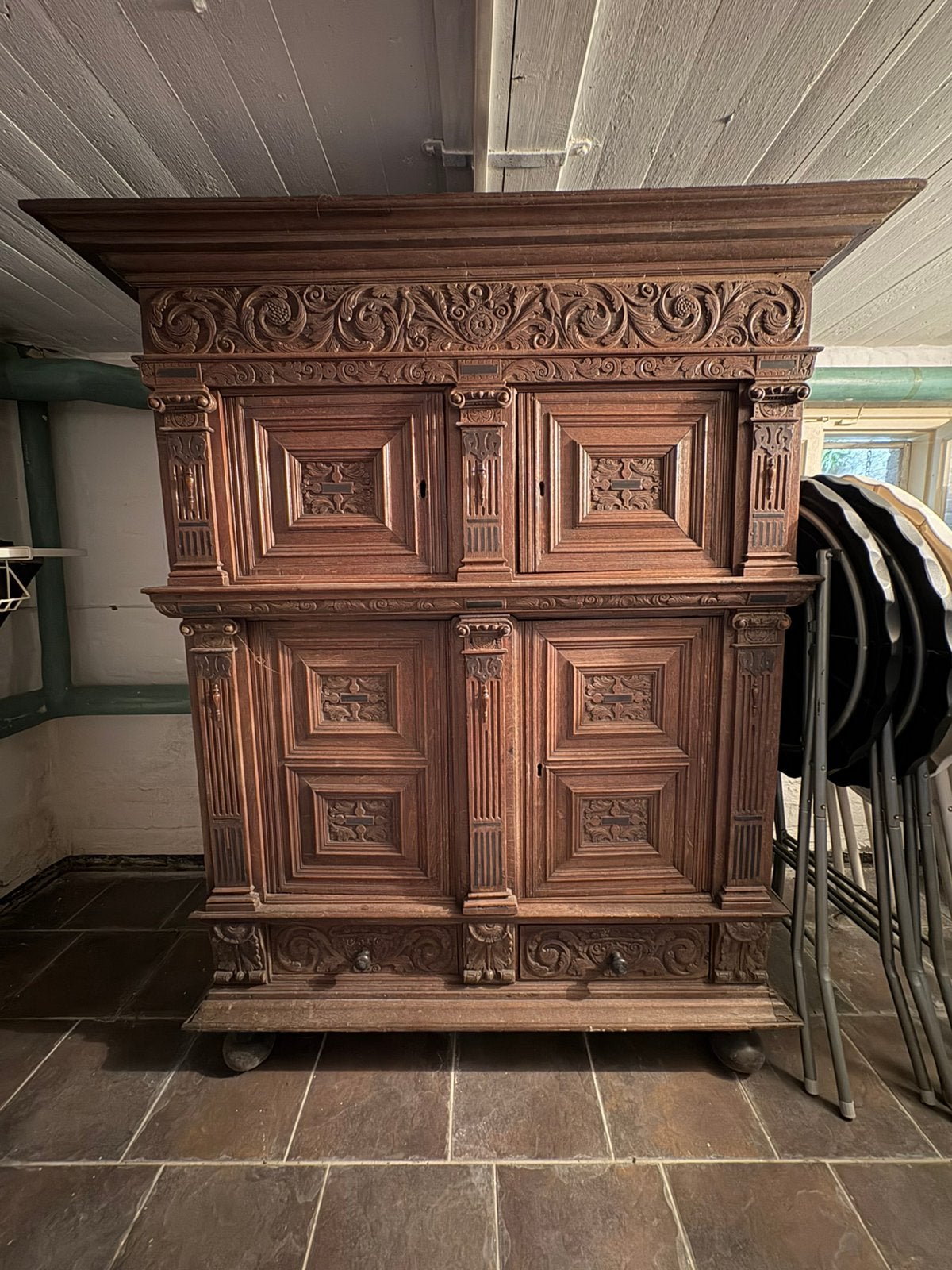 Antieke kast Renaissance, Antiek en Kunst, Antiek | Meubels | Kasten, Ophalen