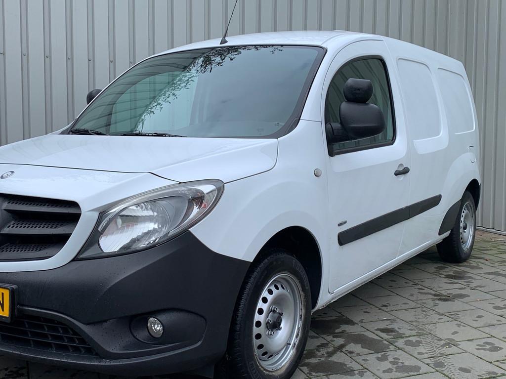 Mercedes-Benz Citan 109 CDI BlueEFFICIENCY Extra Lang|Airco|, Euro 5, Stof, Gebruikt, Zwart