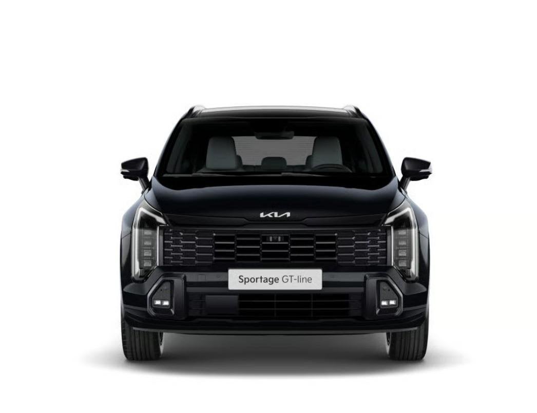 Kia Sportage 1.6 T-GDi Hybrid GT-Line | Panoramaschuifdak |, Auto's, 4 cilinders, Zwart, SUV of Terreinwagen, 1598 cc