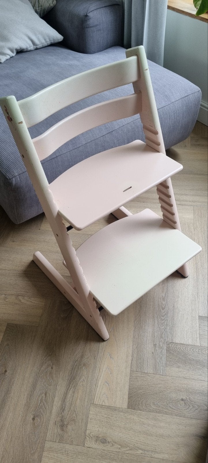 Stokke Tripp Trapp kinderstoel - Roze, Ophalen, Gebruikt, Meegroeistoel
