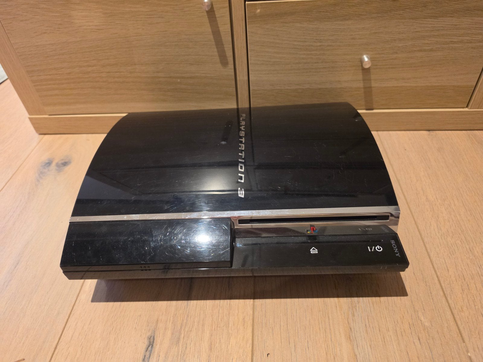 Playstation 3, CECHC04, 1TB, 40NM RSX, PTM7950, Ophalen, Gebruikt, Phat, Zonder controller
