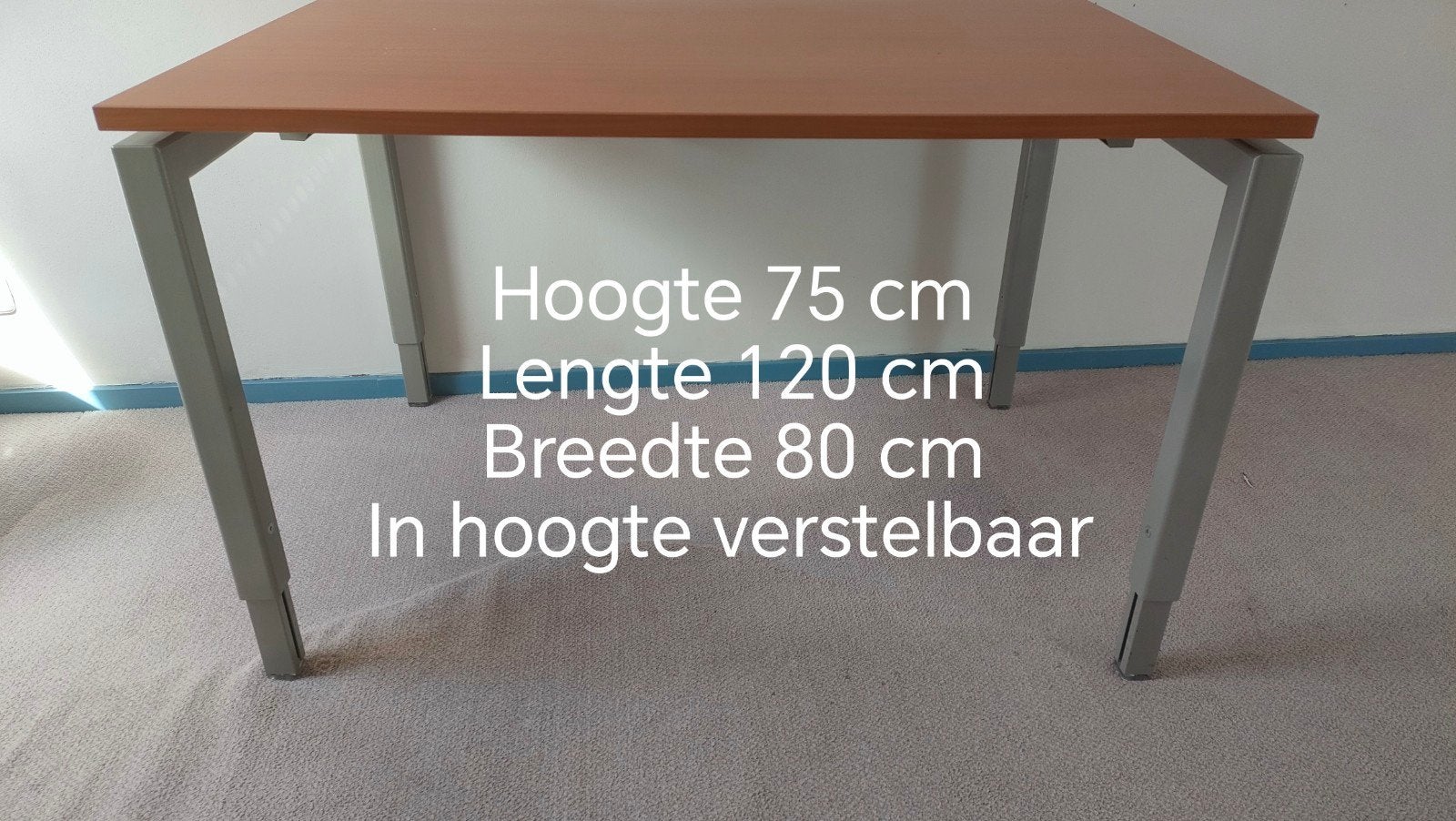 mooie stevige tafel, Caravans en Kamperen, Ophalen of Verzenden, Zo goed als nieuw, Campingtafel