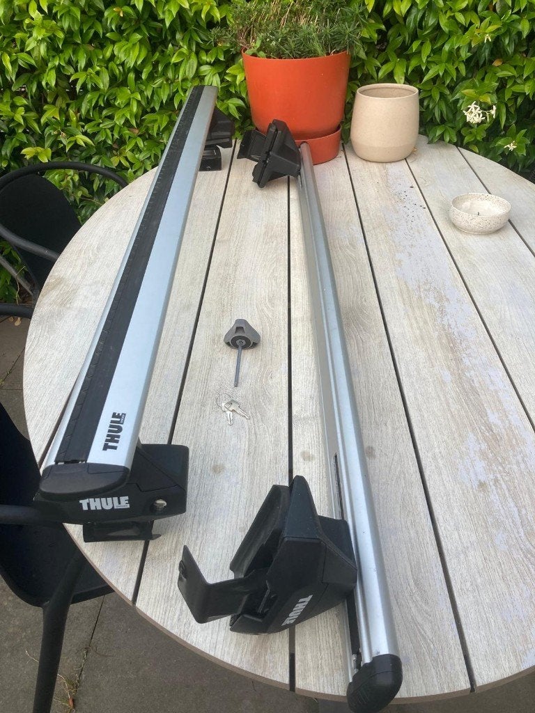 Thule WingBar Evo dakdragerset voor oa Opel Grandland X 2019, Ophalen of Verzenden, Gebruikt