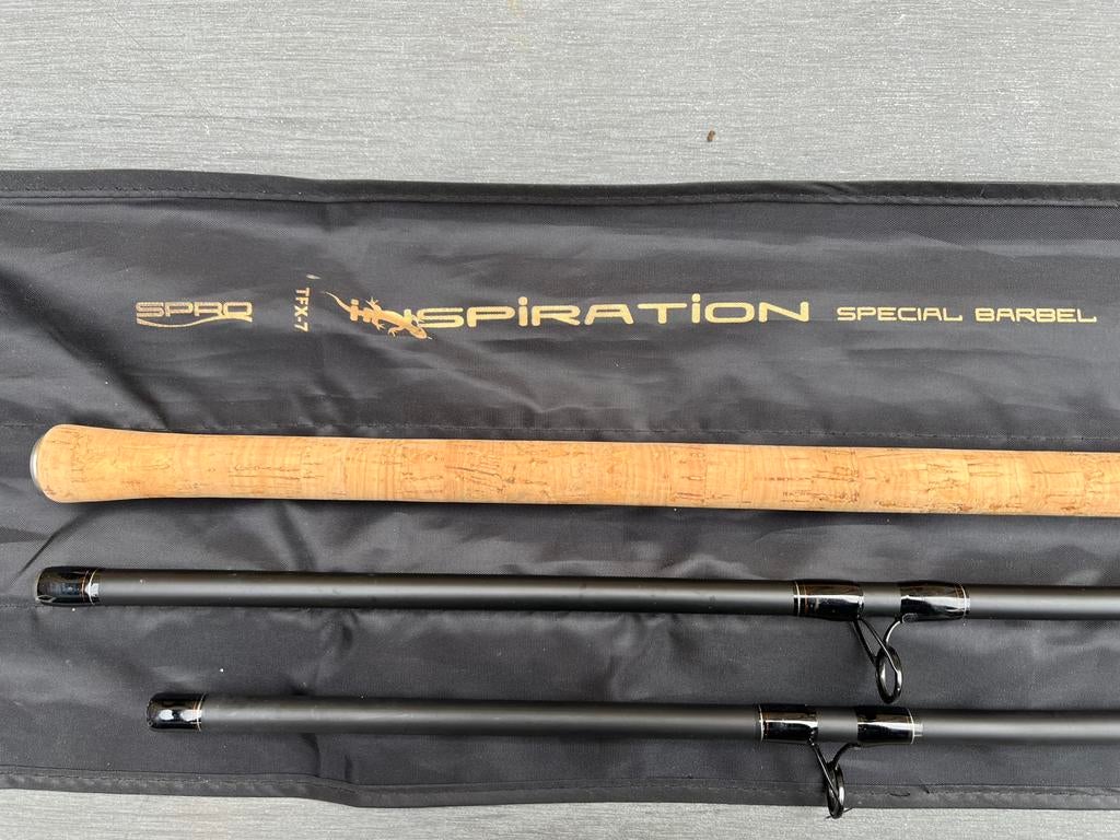 Nieuwe Spro Inspiration Special Barbell 3.6 M, Ophalen, Zo goed als nieuw, Werphengel