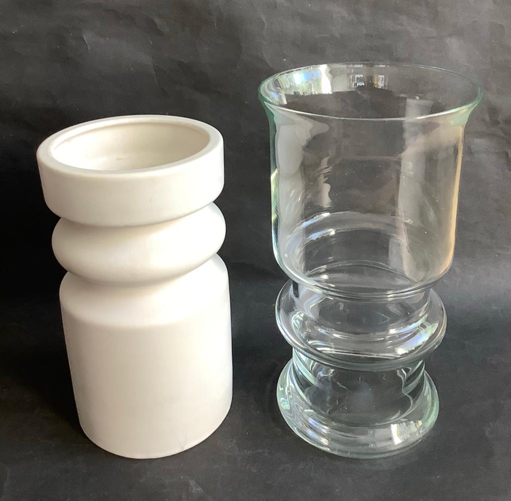 FLORIS MEYDAM - glas en  keramiek, Overige kleuren, Aardewerk of Porselein, Ophalen of Verzenden, Zo goed als nieuw