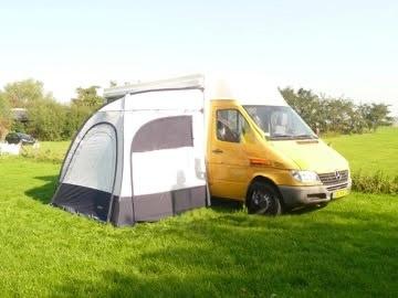 Voortent camper, Ophalen, Zo goed als nieuw