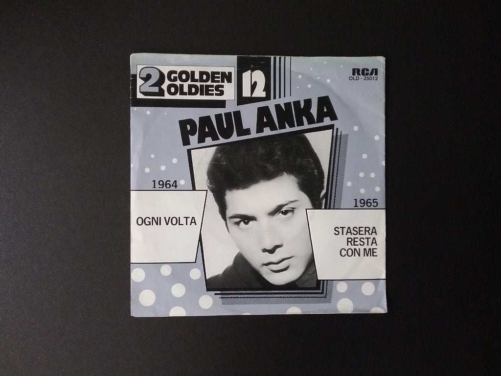 Paul Anka - Ogni Volta, Cd's en Dvd's, Vinyl Singles, Gebruikt, Verzenden, 7 inch, Single