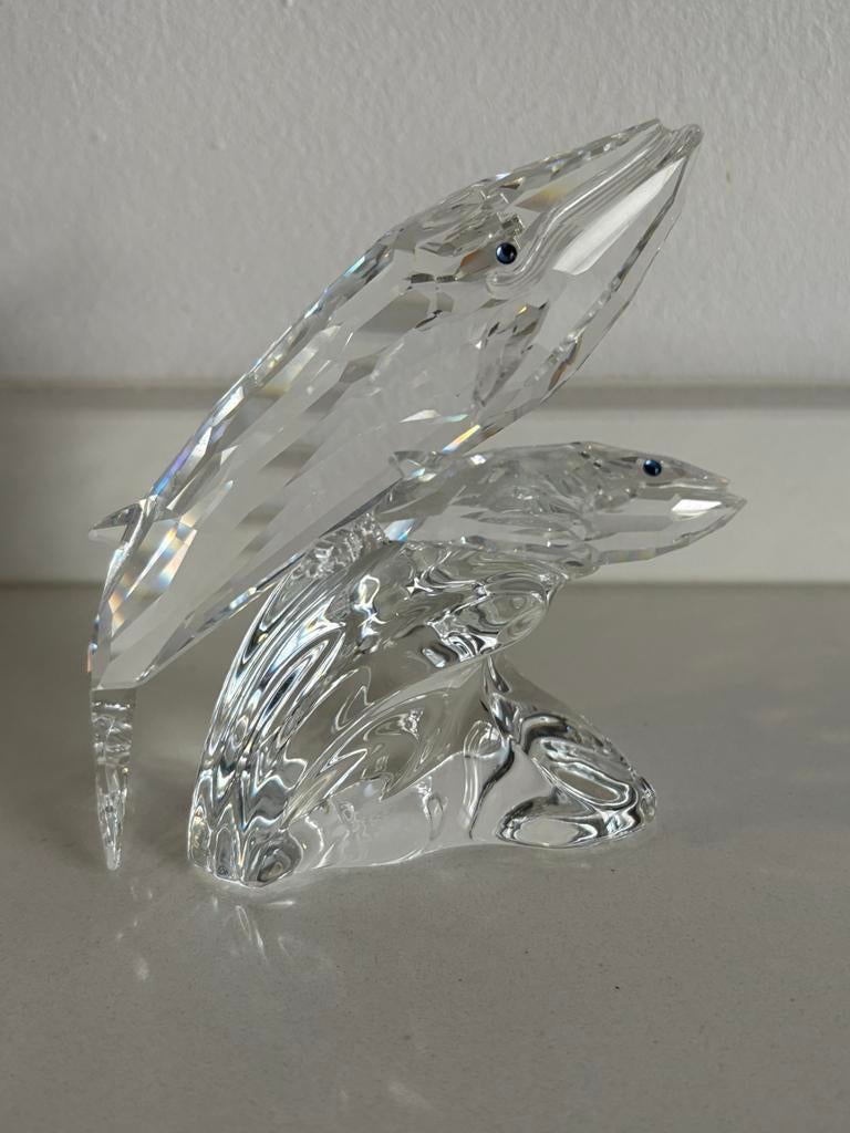 Swarovski jaarstuk walvis, Verzamelen, Swarovski, Ophalen of Verzenden, Zo goed als nieuw, Figuurtje