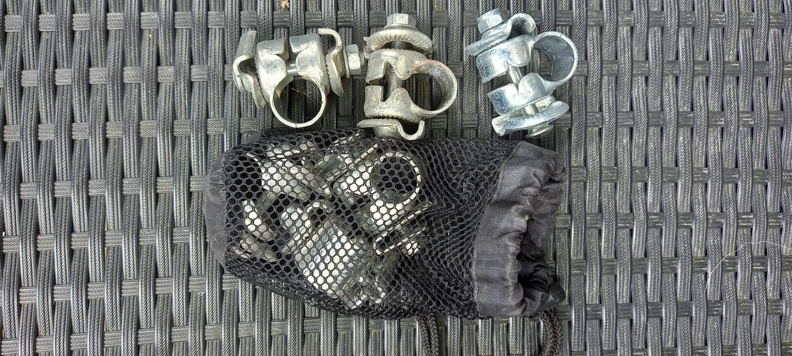 zadelklem, Sieraden, Tassen en Uiterlijk, Piercings, Ophalen of Verzenden, Staal
