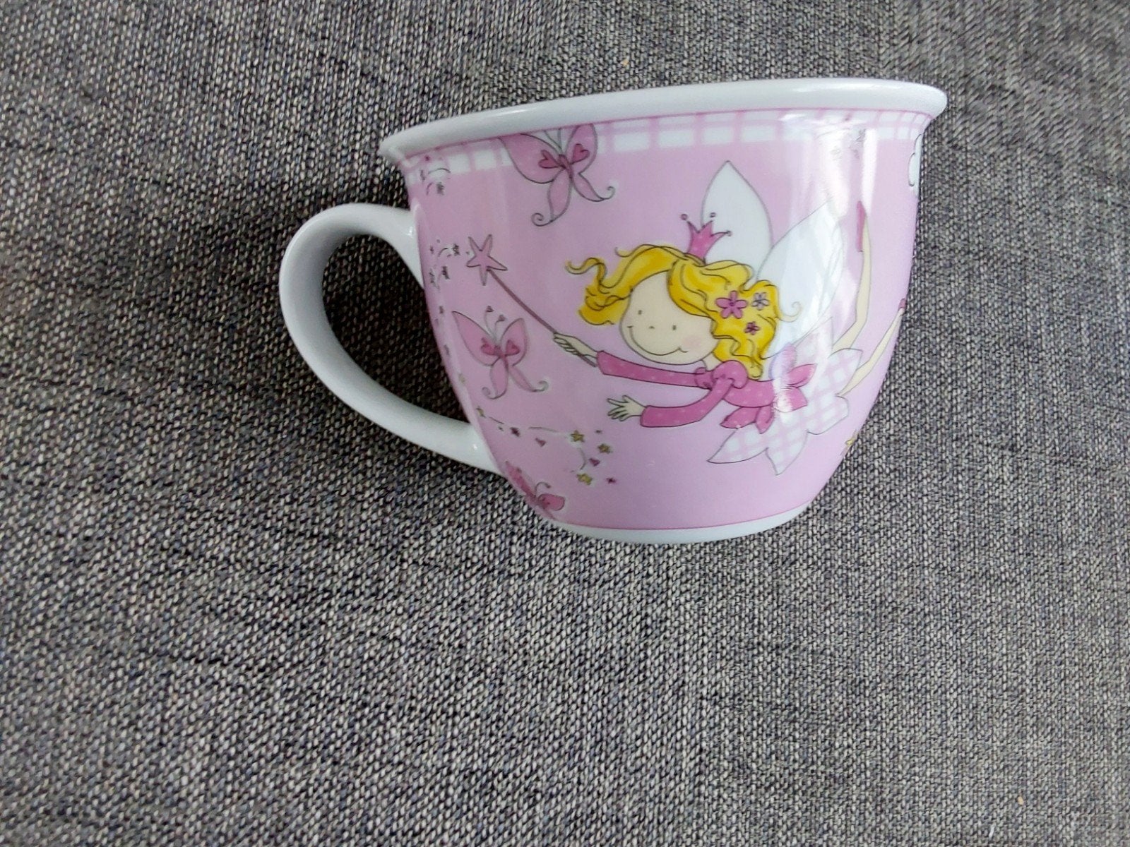 Roze mok met fee-afbeelding - Flirt by R&B, Ophalen of Verzenden