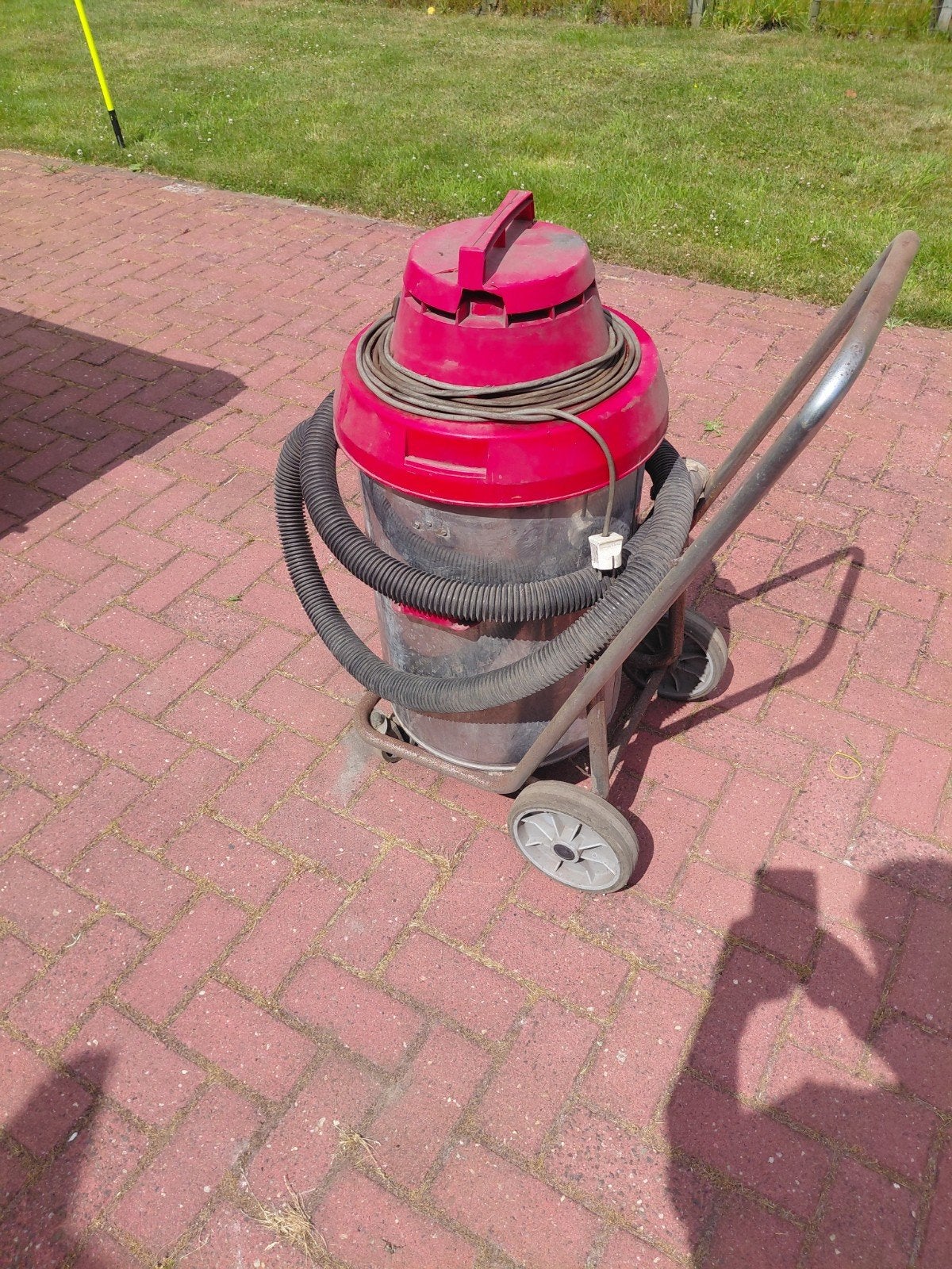 Bouwstofzuiger, Ophalen, Gebruikt
