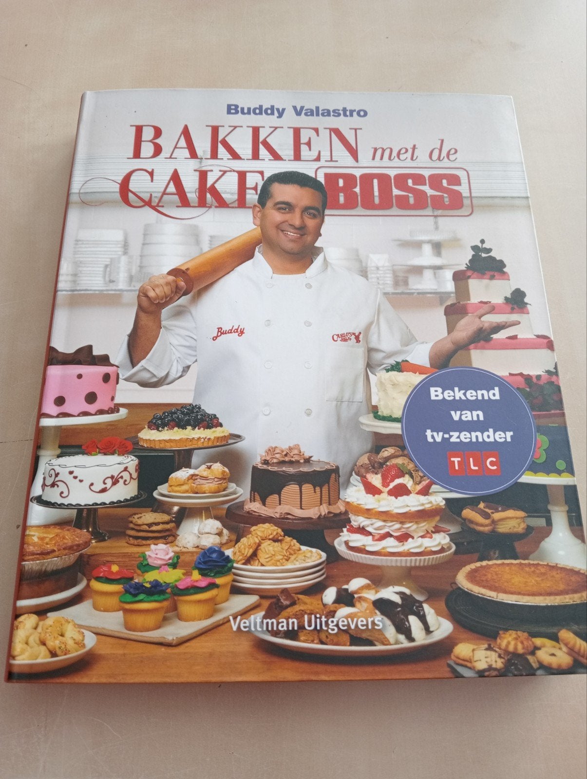 Buddy Valastro - Bakken met de cake boss, Ophalen, Buddy Valastro, Zo goed als nieuw, Taart, Gebak en Desserts