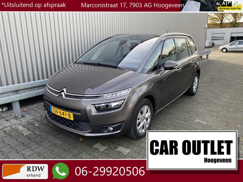 Citroën Grand C4 Picasso 1.2 PureTech Business 7p. Clima, N, Auto's, Voorwielaandrijving, 1350 kg, Stof, Gebruikt