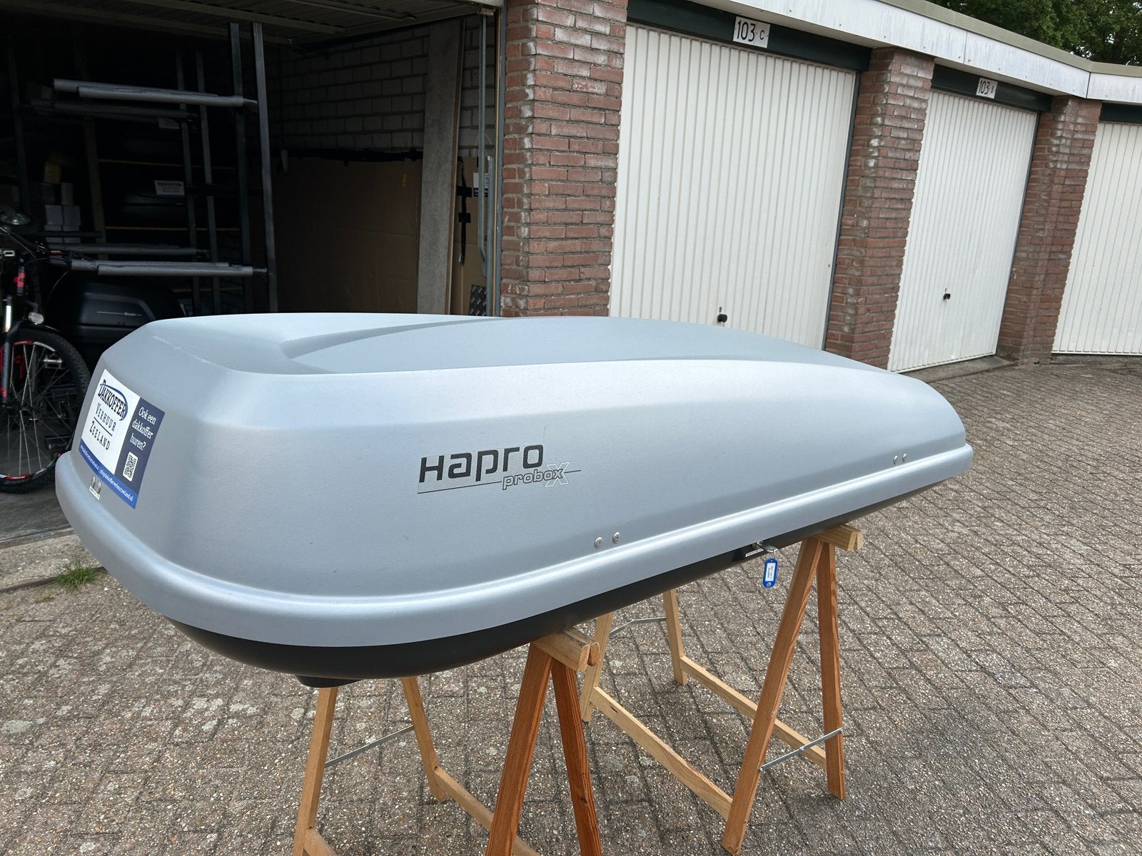 Dakkoffer Hapro Probox 410 liter 50 kilo, Auto diversen, Ophalen, Gebruikt