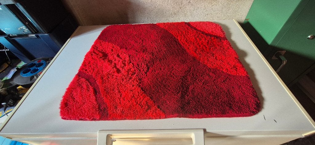 BADMAT, Ophalen of Verzenden, Gebruikt, Rood, Badmat