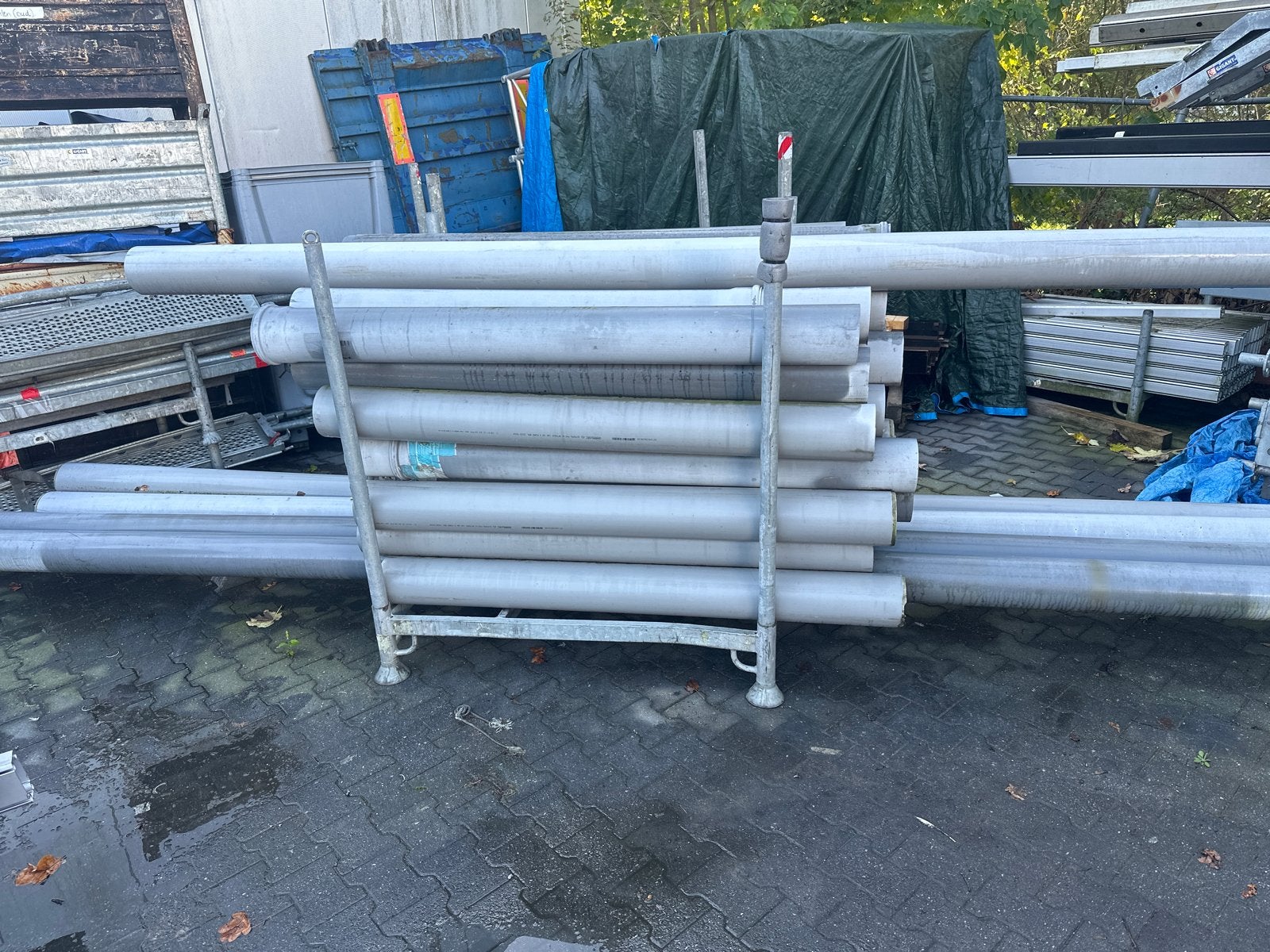 PVC Vrijverval Riolering 160mm SN8 (SKL34) - KOMO, Ophalen, Afvoer, Gebruikt, Pvc