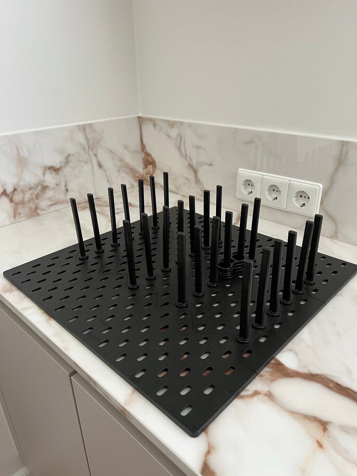 IKEA UPPdatera ladeverdeler - Zwart, Overige typen, IKEA, Kunststof, Ophalen of Verzenden