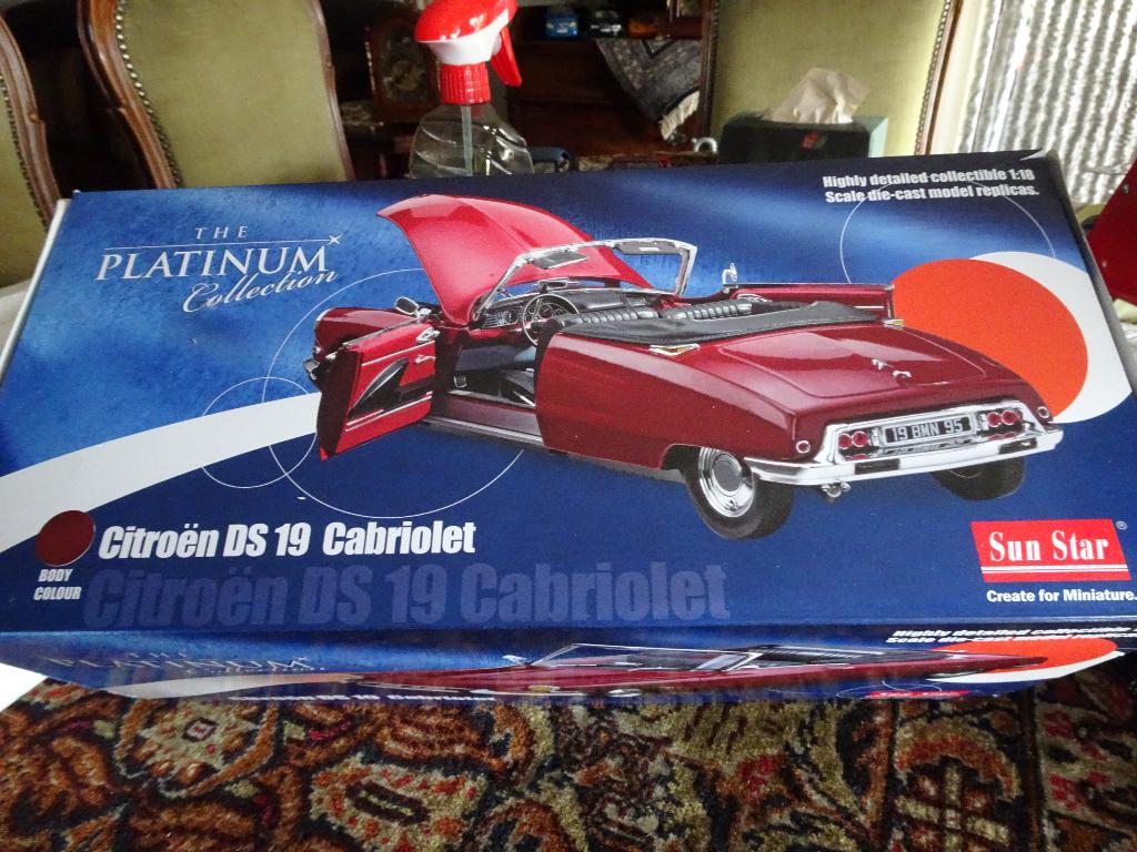 ZEER SPECIALLE  CITROEN DS 19 CABRIO  1961 SUN STARS, Ophalen of Verzenden, Zo goed als nieuw, Auto, Sun Star